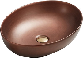Mexen Iko umyvadlo na desku 52 x 39 cm, měděná - 22245251
