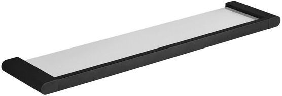 Mexen Adox závěsná skleněná police, černá - 7018237-70