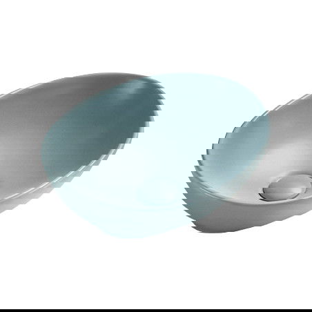 Mexen Elza umyvadlo na desku 40 x 33 cm, světle zelená matná - 21014048