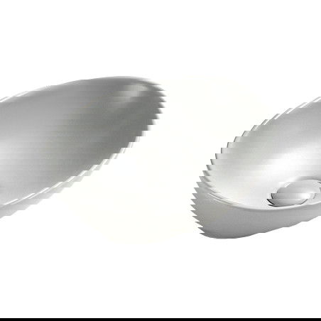 Mexen Elza umyvadlo na desku 40 x 33 cm, platinový mat - 21014063