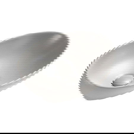 Mexen Elza umyvadlo na desku 40 x 33 cm, matná šedá - 21014067