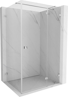 Mexen Lunar T koutová sprchová kabina pravá 70 x 90 cm, transparentní, chrom - 834T-070-090-01-00-P