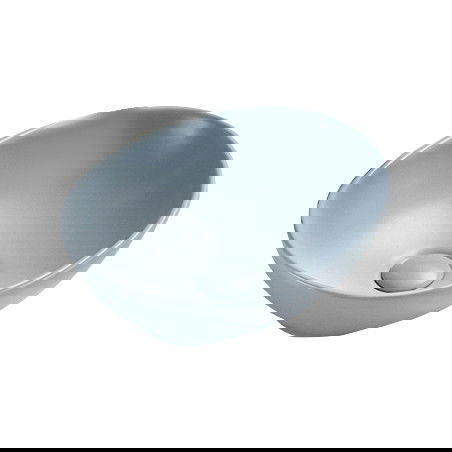 Mexen Elza umyvadlo na desku 40 x 33 cm, šedo-modrá mat - 21014069