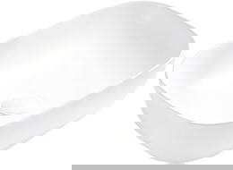 Mexen Rita umyvadlo na desku 45 x 32 cm, bílá mat - 21084501