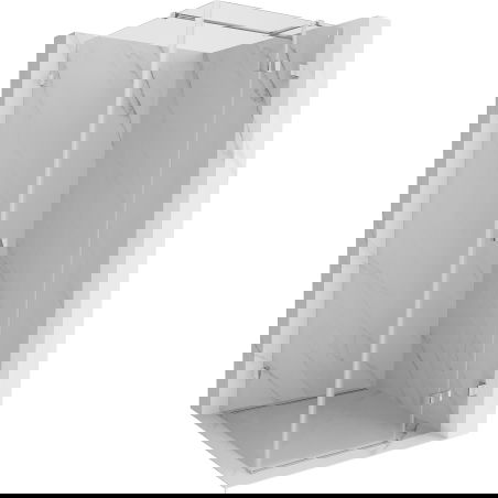 Mexen Lunar T sprchový kout otočný pravý 90 x 90 cm, transparentní, chrom - 834T-090-090-01-00-P