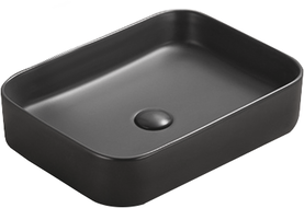 Mexen Vena nástěnná umyvadlo 50 x 37 cm, černá mat - 22195085