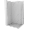 Mexen Pretoria Duo sprchový kout s otočnými dveřmi 90 x 70 cm, Průhledné, Chromovaná - 852-090-070-02-00