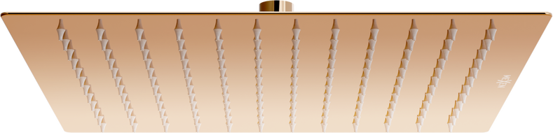 Mexen Slim sprchová hlavice 30 x 30 cm, růžové zlato - 79130-60