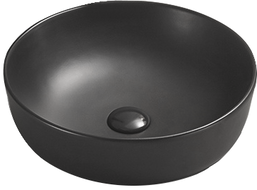 Mexen Lana umyvadlo na desku 41 x 41 cm, černá mat - 22234185