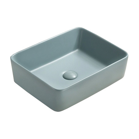 Mexen Catia umyvadlo na desku 48 x 37 cm, světle zelená mat - 21314848