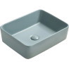 Mexen Catia umyvadlo na desku 48 x 37 cm, světle zelená mat - 21314848