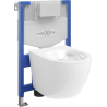 Mexen Lena podomítková sada WC rám Fenix XS-F s miskou WC, bílý lesk - 6803322XX00