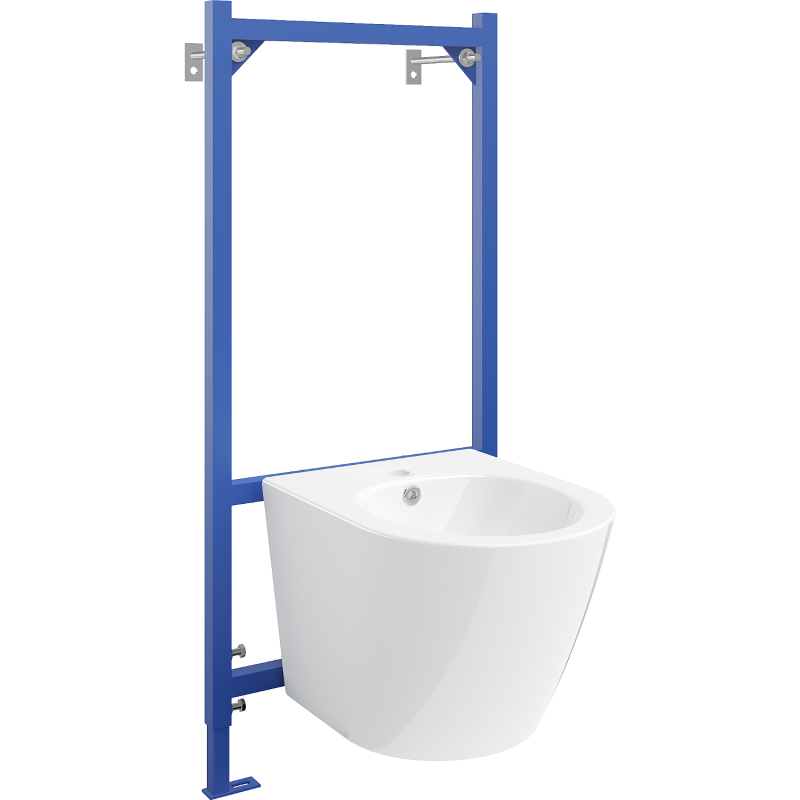 Mexen sada pro bidetový podomítkový rám Fenix B s bidetem Lena, bílý - 69935224800