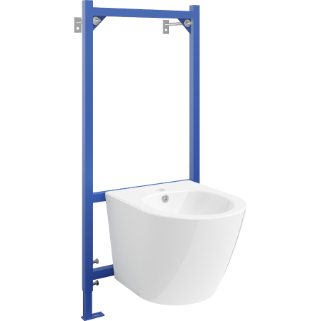 Mexen sada pro bidetový podomítkový rám Fenix B s bidetem Lena, bílý - 69935224800