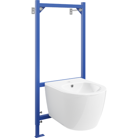 Mexen vestavěná bidetová sada rám Fenix B s bidetem Carmen, bílá - 69935884900