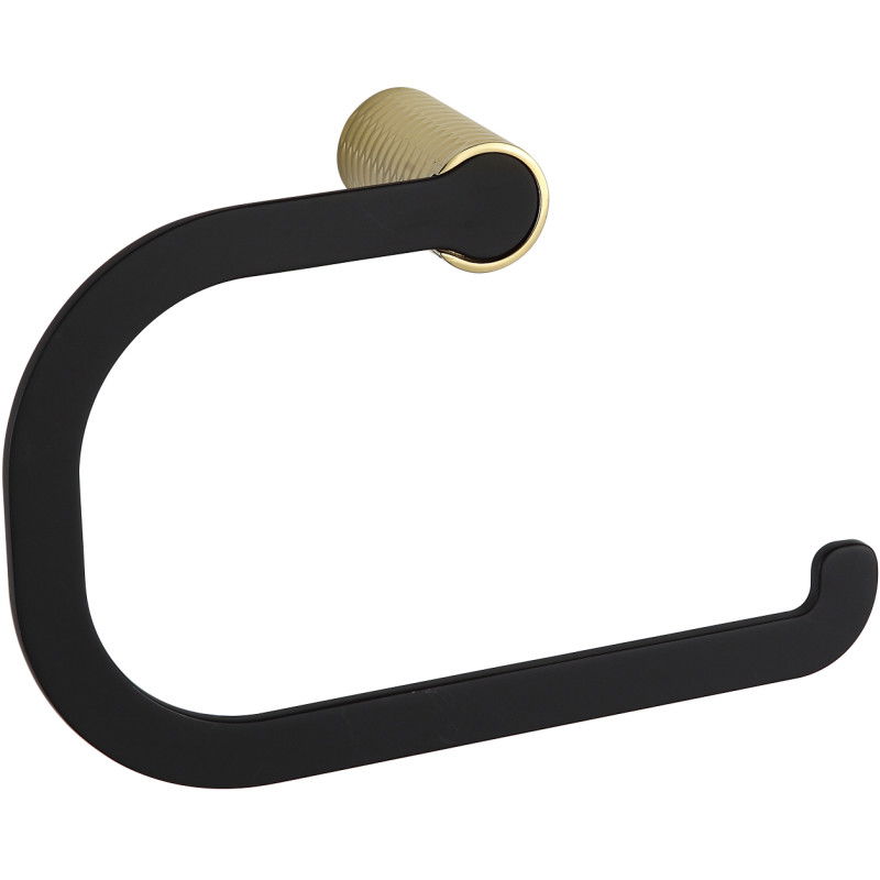 Mexen Base věšák na ručník, černý/zlatý - 70882321-57