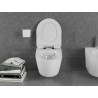 Mexen Lena WC mísa Rimless s pomalu sklápějícím sedátkem slim, duroplast, bílý lesk - 30224000