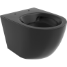Mexen Lena mísa WC Rimless, černá matná - 3322XX85