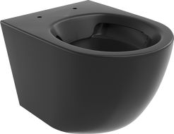 Mexen Lena mísa WC Rimless, černá matná - 3322XX85