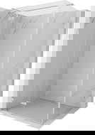 Mexen Lunar T sprchový kout s otevíratelnými dveřmi vlevo 75 x 100 cm, průhledný, kartáčovaný nikl - 834T-075-100-97-00-L