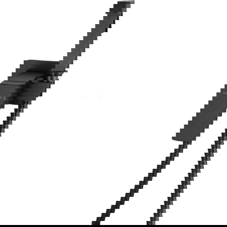 Mexen Cube podomítková bidetová baterie se sadou, černá - 7599150-70