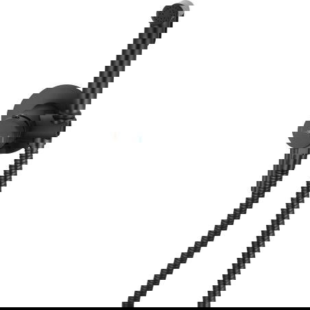 Mexen Elba podomítková bidetová baterie se sadou na bodovou montáž, černá - 7599250-70