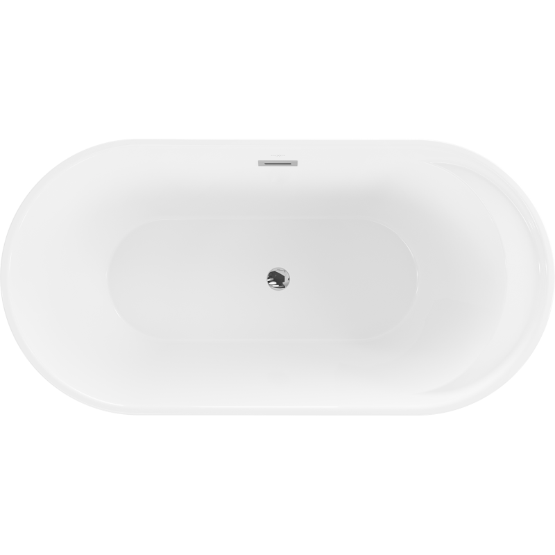 Mexen Laura volně stojící vana 150 x 75 cm, bílá - 53401507500