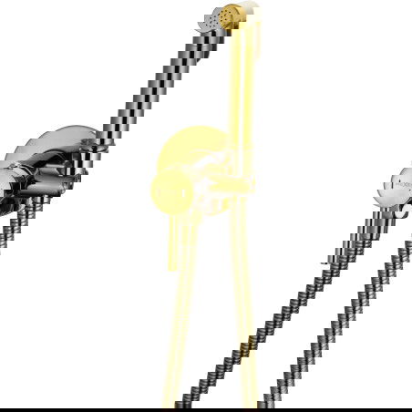 Mexen Elba podomítková bidetová baterie se sadou bodovou, zlatá - 7599250-50