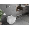 Mexen Vega WC mísa Rimless s pomalu sklopným sedátkem slim, duroplast, bílý lesk - 30654000