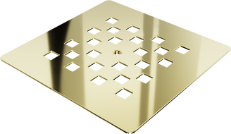 Mexen Stone+ kryt k sprchové vaničce, zlatý - 44910050