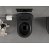 Mexen Carmen wc mísa Rimless s pomalu klesající deskou slim, duroplast, černá matná - 30880185