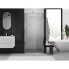Mexen Exo-B Duo dvojité otevírací sprchové dveře 110 cm, transparentní, chrom - 814-110-000-01-00