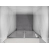 Mexen Exo-B Duo dvojité otevírací sprchové dveře 110 cm, transparentní, chrom - 814-110-000-01-00