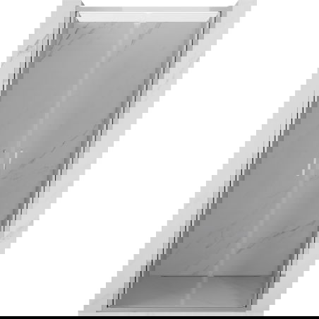 Mexen Exo dvojité otevírací sprchové dveře 120 cm, transparentní, chrom - 814-120-000-01-00