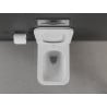 Mexen Cube wc mísa Rimless s pomalu sklopným slim sedátkem, duroplast, bílý lesk - 30924000
