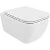 Mexen Margo wc mísa Rimless s pomalu sklopnou deskou slim, duroplast, bílý lesk - 30420900