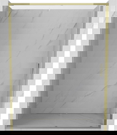 Mexen Exo posuvné sprchové dveře 180 cm, průhledné, zlaté - 8151-180-000-50-00