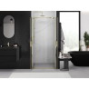 Mexen Exo-BR Duo dvojité sprchové dveře 110 cm, průhledné, zlaté - 8182-110-000-50-00