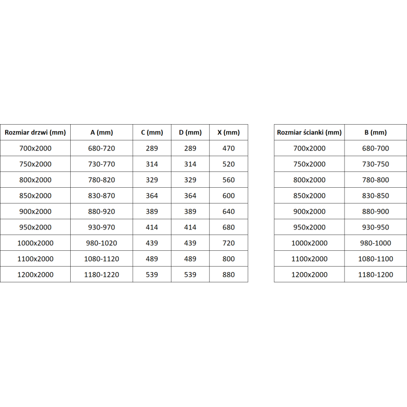 Mexen Exo skládací sprchový kout 75 x 90 cm, transparentní, chrom - 816-075-090-01-00