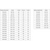 Mexen Exo-R sprchový kout s otočnými dveřmi 90 x 100 cm, transparentní, černý - 819-090-100-70-00