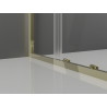 Mexen Exo-S posuvná sprchová kabina 135 x 120 cm, průhledná, zlatá - 8151-135-120-50-00