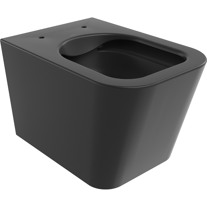 Mexen Teo miska wc Rimless, černá mat - 3385XX85