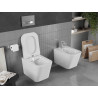 Mexen Teo WC mísa Rimless s pomalu klesající deskou slim, duroplast, bílý lesk - 30850600
