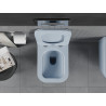 Mexen Teo mísa WC Rimless s pomalu klesající tenkým sedátkem, duroplast, šedo-modrá matná - 30854069