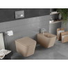 Mexen Teo WC mísa Rimless s pomalu sklopným slim sedátkem, duroplast, cappuccino mat - 30854064