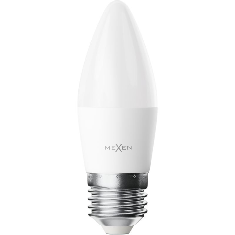 Mexen Nova LED žárovka E27, C37, 5W, Neutrální - 4000K, 525 lm - L102-E27-0540-01
