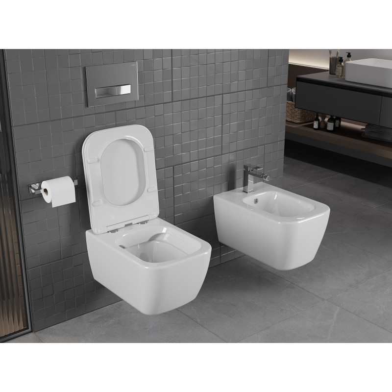 Mexen Stella WC mísa Rimless, bílý lesk - 3368XX00