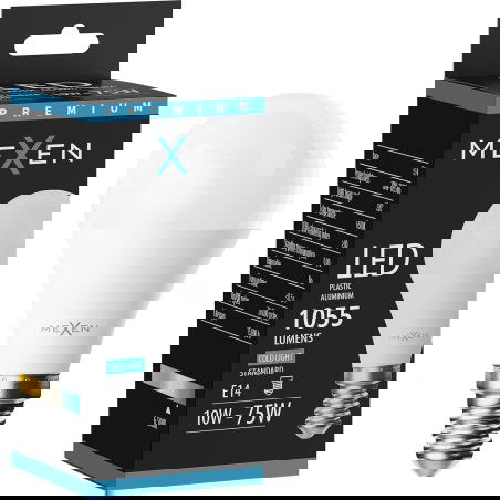 Mexen Nova LED žárovka E14, G45, 10W, Studená - 6500K, 1055 lm - L101-E14-1065-01