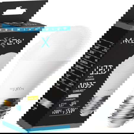Mexen Nova LED žárovka E27, G45, 10W, Teplá - 3000K, 1055 lm - L101-E27-1030-01