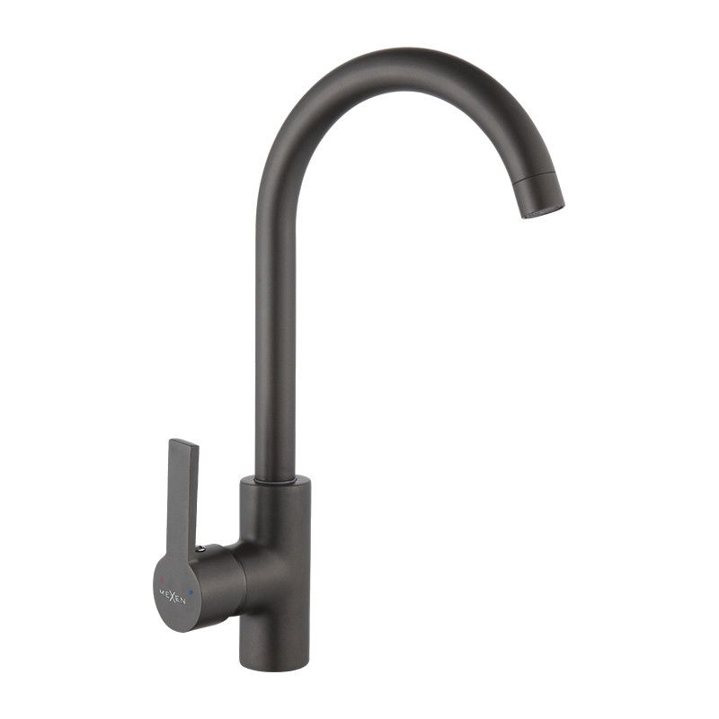Mexen Ana kuchyňská baterie, černá - 671000-70